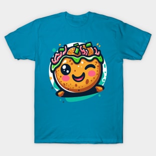 Super Cute Kawaii Takoyaki Octopus Balls Takoyaki T-Shirt